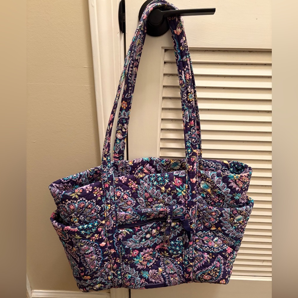 Vera Bradley Purple Floral Tote